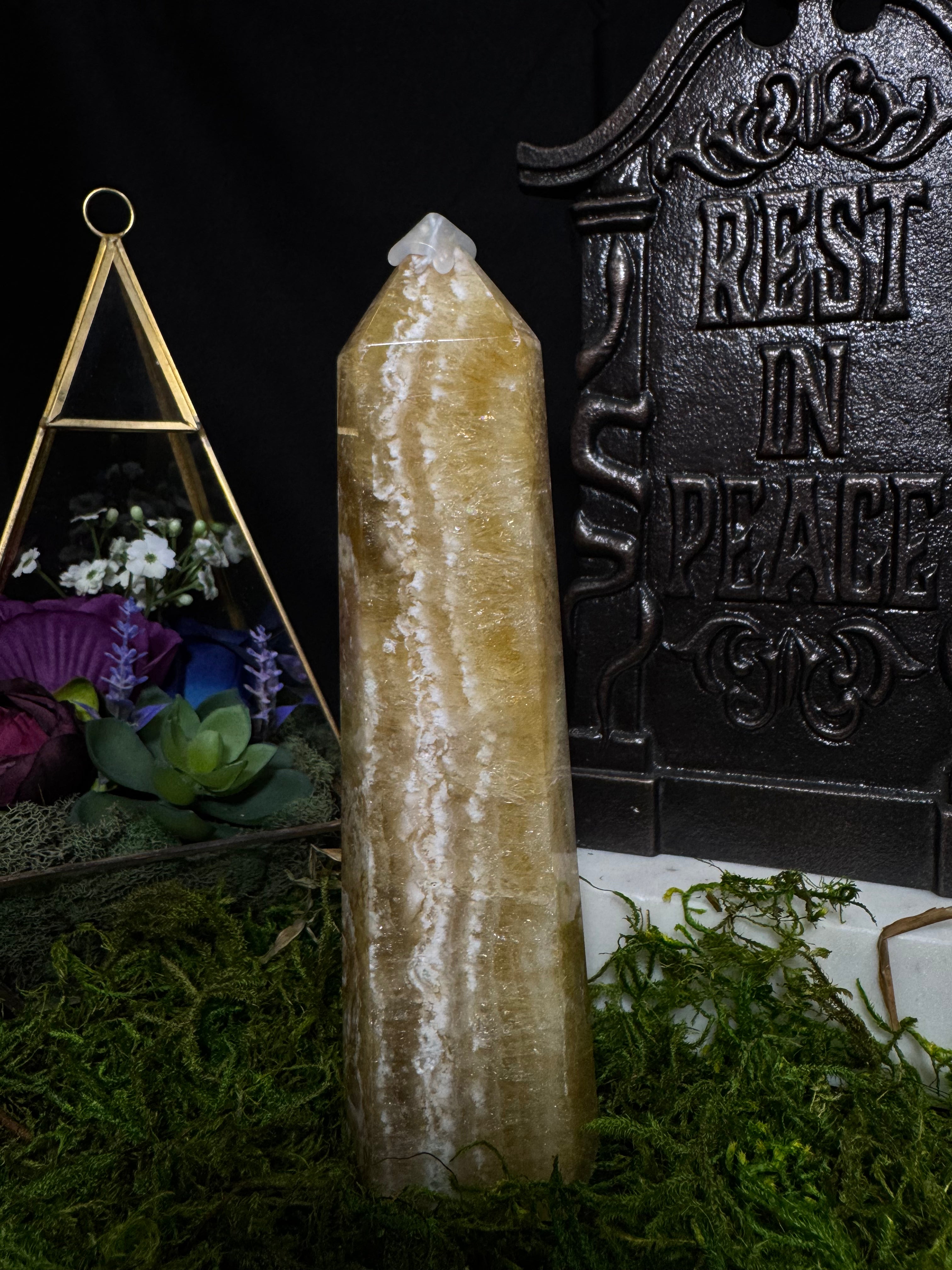 Golden Fluorite Tower