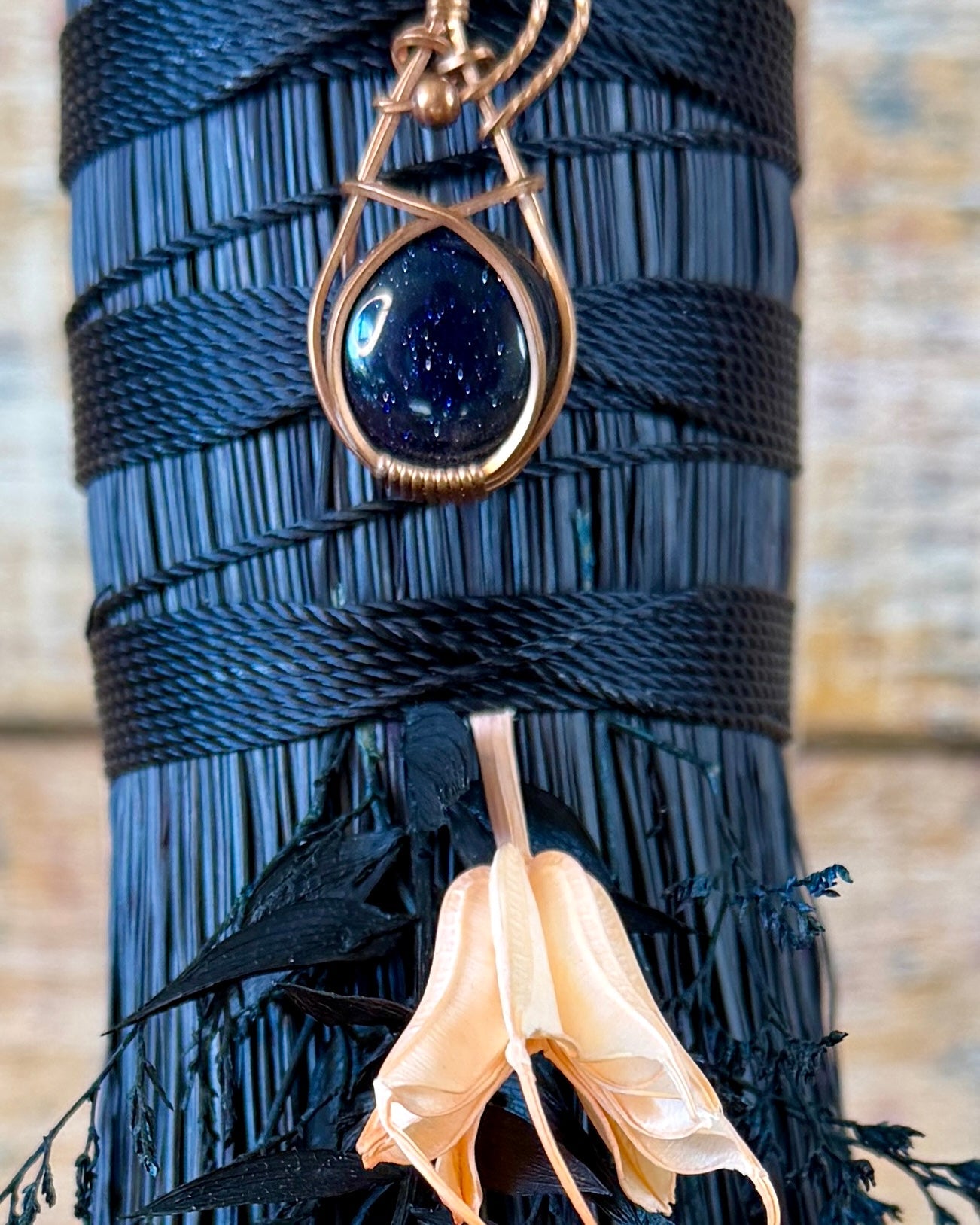 Gold Stone Mini Besom