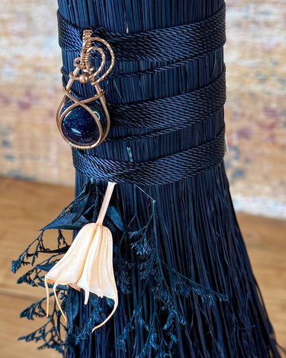 Gold Stone Mini Besom