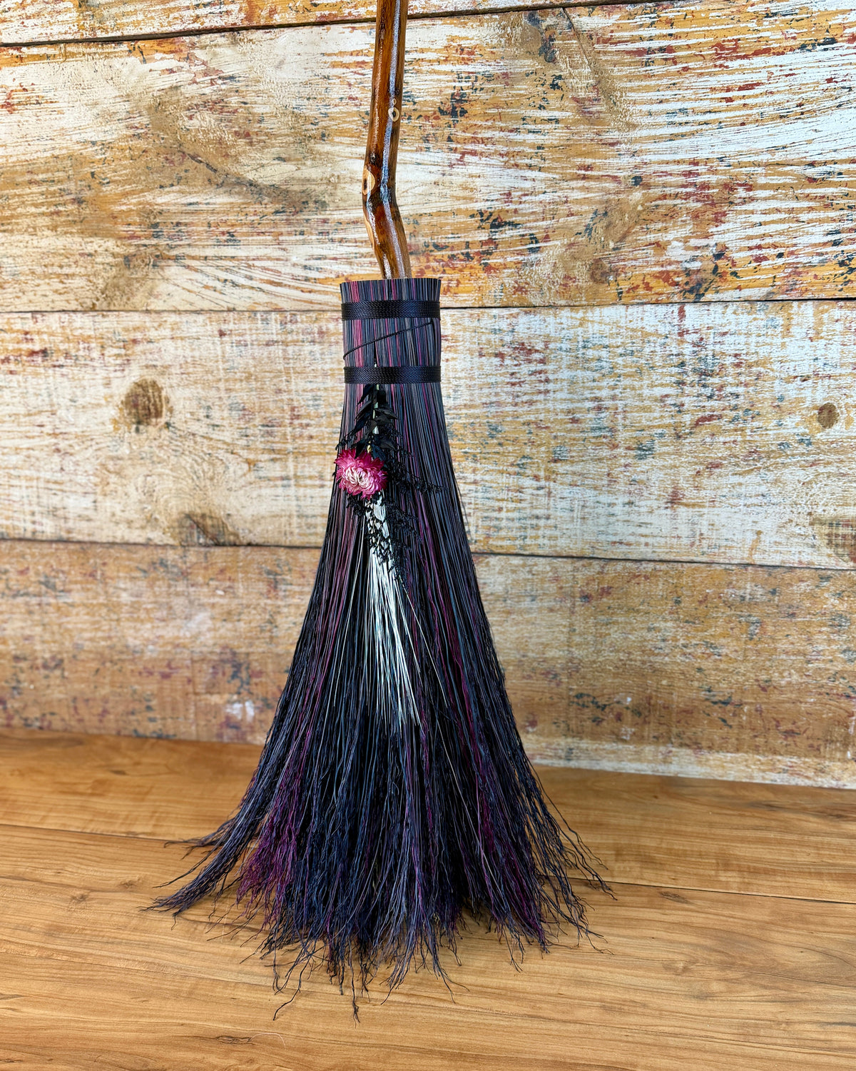Black Botanical Besom
