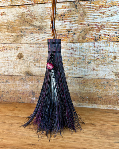 Black Botanical Besom