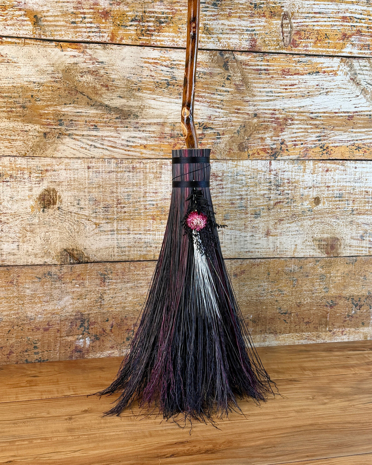 Black Botanical Besom