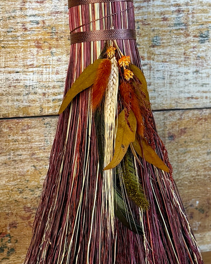 Autumn Botanical Besom — Emberwine