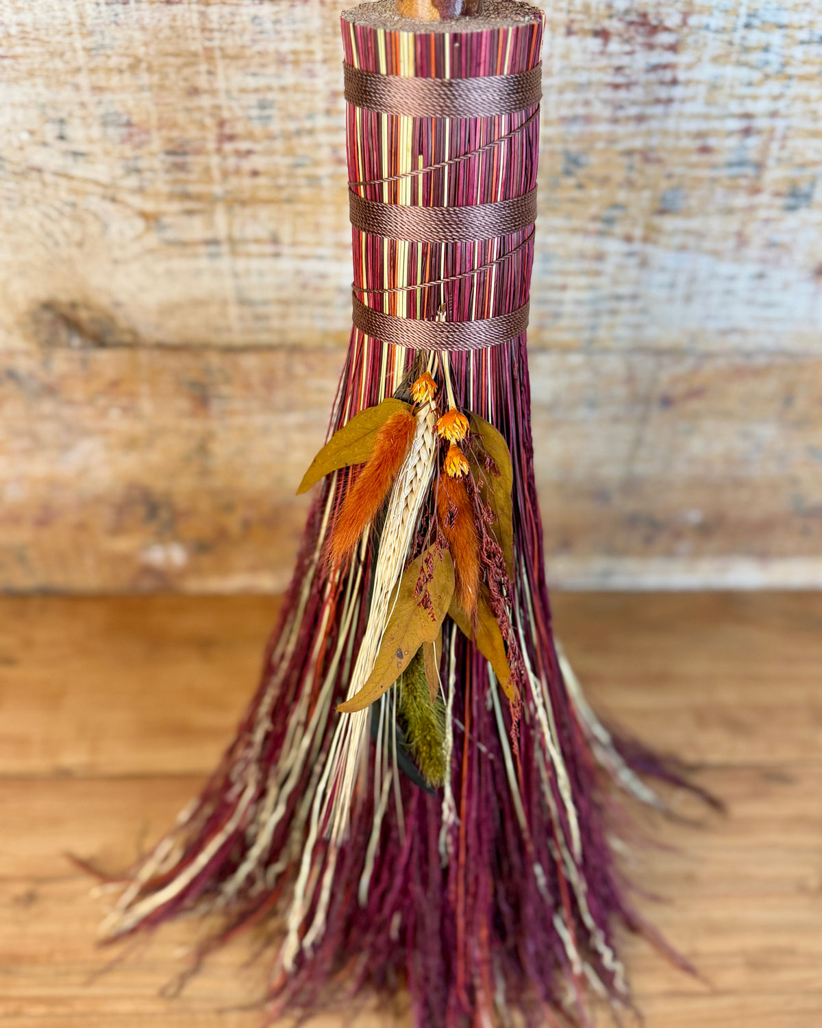 Autumn Botanical Besom — Emberwine