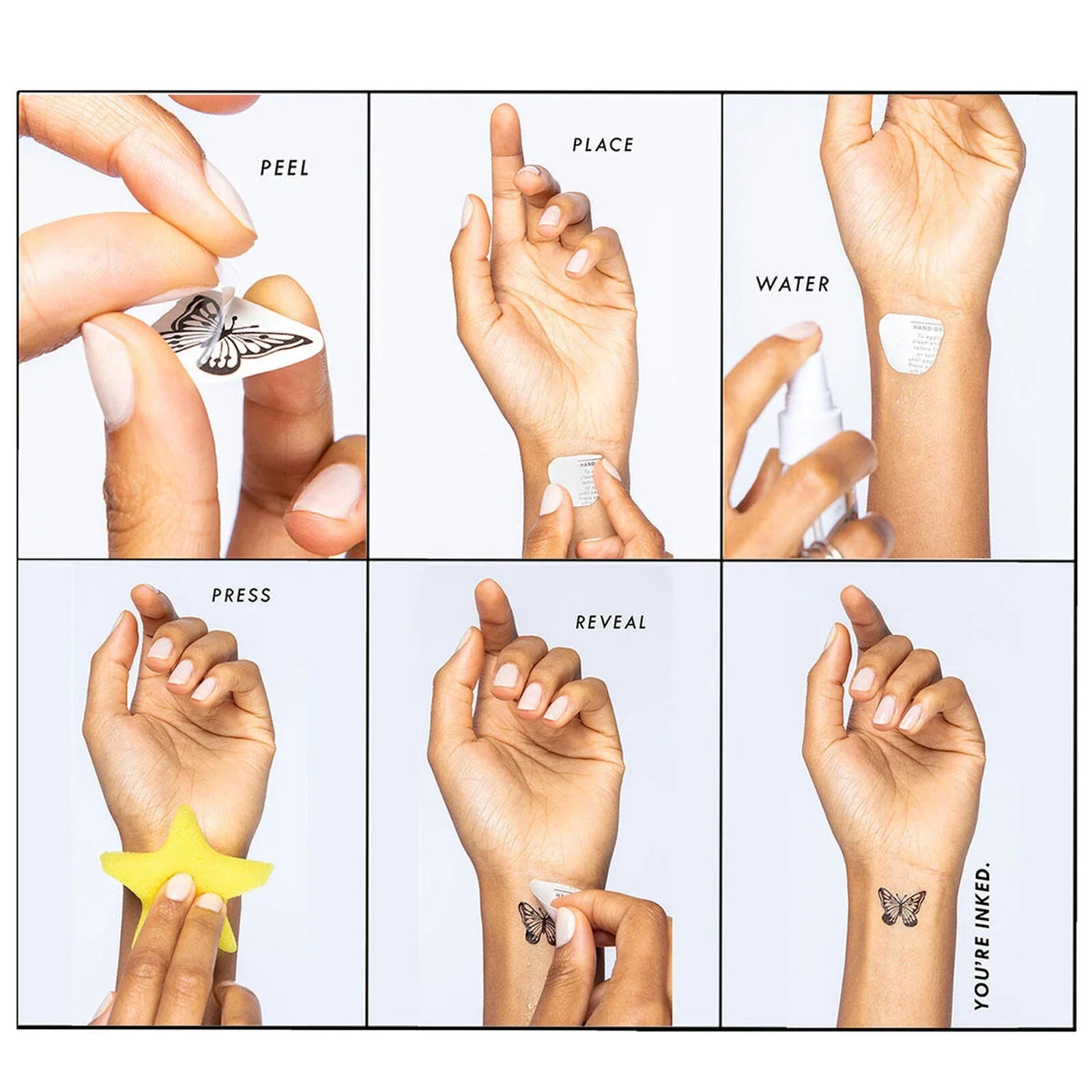 Luck &amp; Magic Temporary Tattoo Pack – Inked by Dani