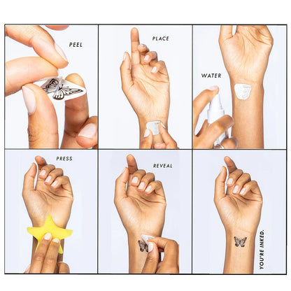 Luck &amp; Magic Temporary Tattoo Pack – Inked by Dani