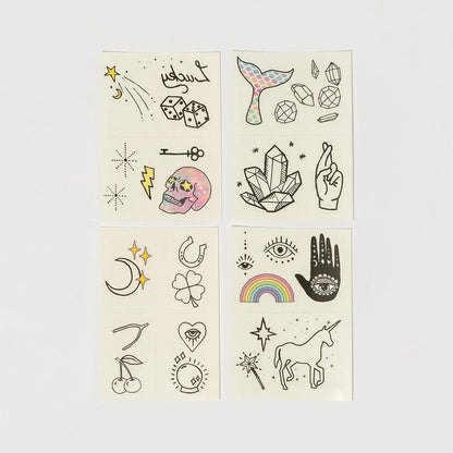 Luck &amp; Magic Temporary Tattoo Pack – Inked by Dani