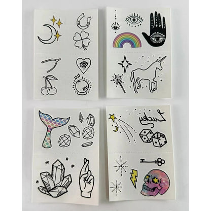 Luck &amp; Magic Temporary Tattoo Pack – Inked by Dani