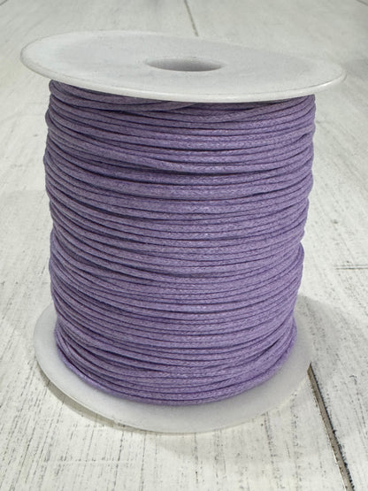 1.5 mm Polished Cotton Cord 400 foot roll