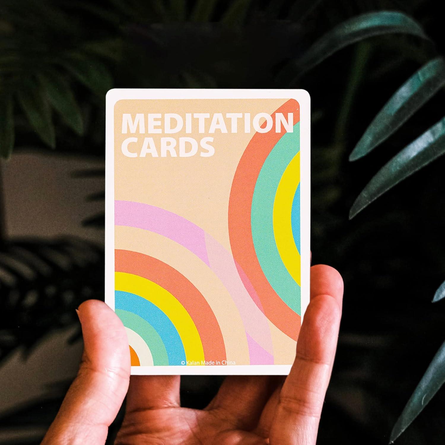 Daily Meditation Cards – 54 Mindfulness Prompts for Calm &amp; Clarity