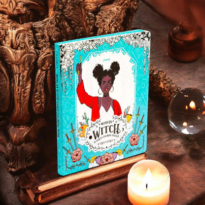 Modern Witch Tarot Coloring Book – Interactive Tarot Activity &amp; Journal Experience