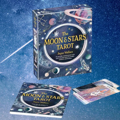 Moon &amp; Stars Tarot by Jayne Wallace – Celestial Tarot Deck