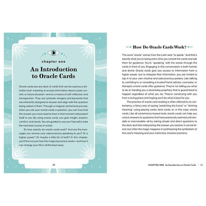 Oracle Card Journal – A Guided Companion for Intuitive Readings by Maria Sofia Marmanides