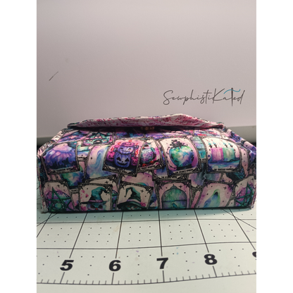 Mystic Pink Tarot Deck Case – Structured Witchy Card &amp; Guidebook Holder