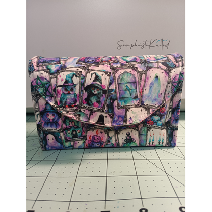 Mystic Pink Tarot Deck Case – Structured Witchy Card &amp; Guidebook Holder