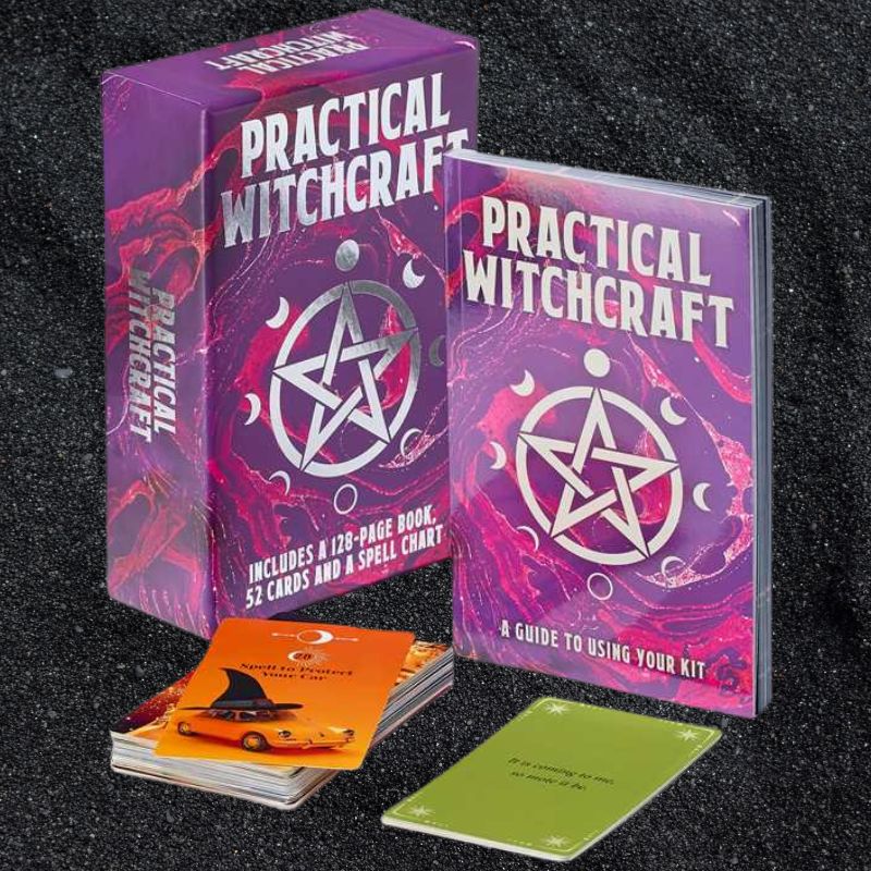 Practical Witchcraft Spell Card Kit &amp; Guidebook by Marie Bruce