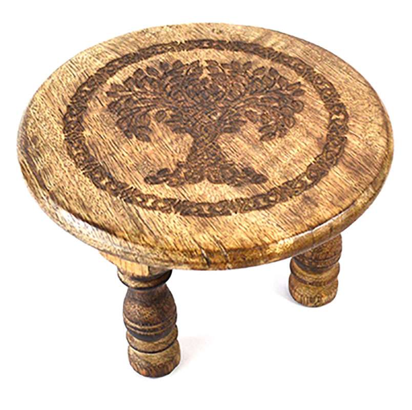 6&amp;quot;dia x 4&amp;quot; Tree of Life altar table