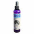 Purple 8oz spray bottle of Dark Moon Water room spray labeled Lunar Moon Water Spray with moon graphic, for grounding and shadow work ritual misting.