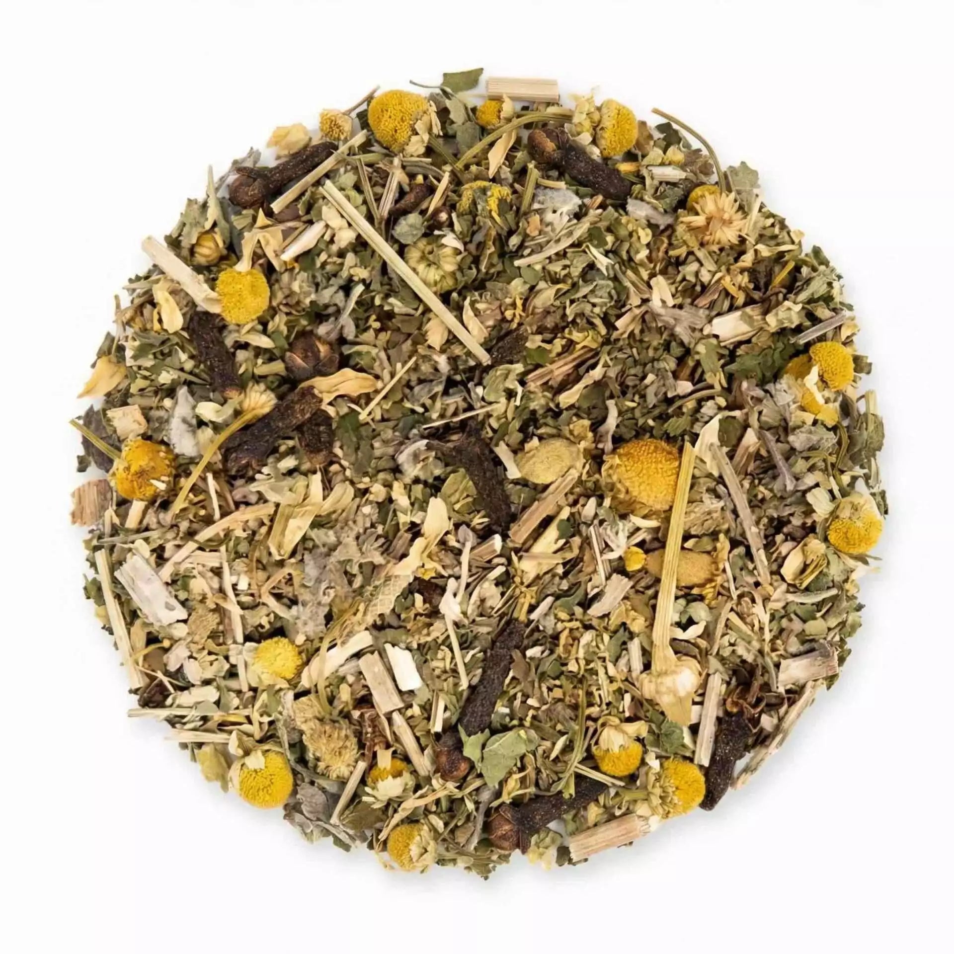 Quick Money Spell Mix 1lb bulk herbal blend — loose herb mixture in a resealable bag for fast money-drawing rituals, prosperity spells, and good fortune spellwork.