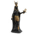 Eleven inch Hathor Egyptian goddess of love beauty and joy statue with cow horns and sun disk for altar devotion and Egyptian pagan practice