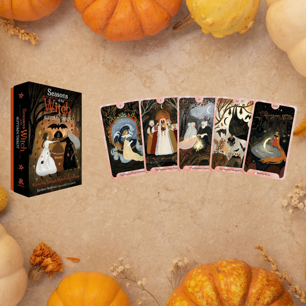 Seasons of the Witch: Autumn Tarot Deck | Lorriane Anderson
