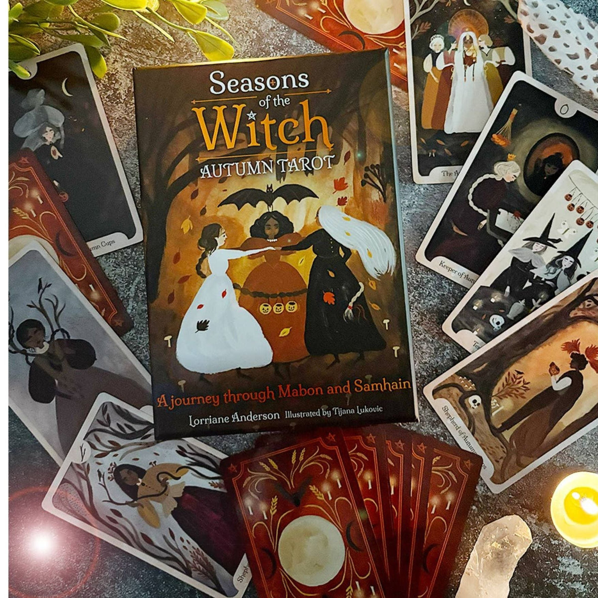 Seasons of the Witch: Autumn Tarot Deck | Lorriane Anderson