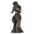 Nine and a half inch Pan Satyr statue of Greek god of wild nature music and ecstasy for pagan altar decor and earth magic devotion