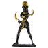 Eleven inch Sekhmet Egyptian warrior lioness goddess statue in resin for deity altar protection rituals and Egyptian pagan devotion