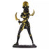 Eleven inch Sekhmet Egyptian warrior lioness goddess statue in resin for deity altar protection rituals and Egyptian pagan devotion