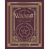 Burgundy cover with gold foil border of Sacred Art of Witchcraft by Anjou Kiernan, with a five-pointed star in a circle ringed by moon phases and the subtitle An Essential Guide to Rituals, Spells and Practices
