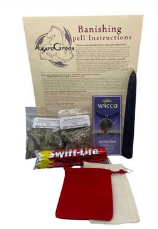 Banishing boxed ritual kit