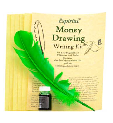 Money Drawing writing kit