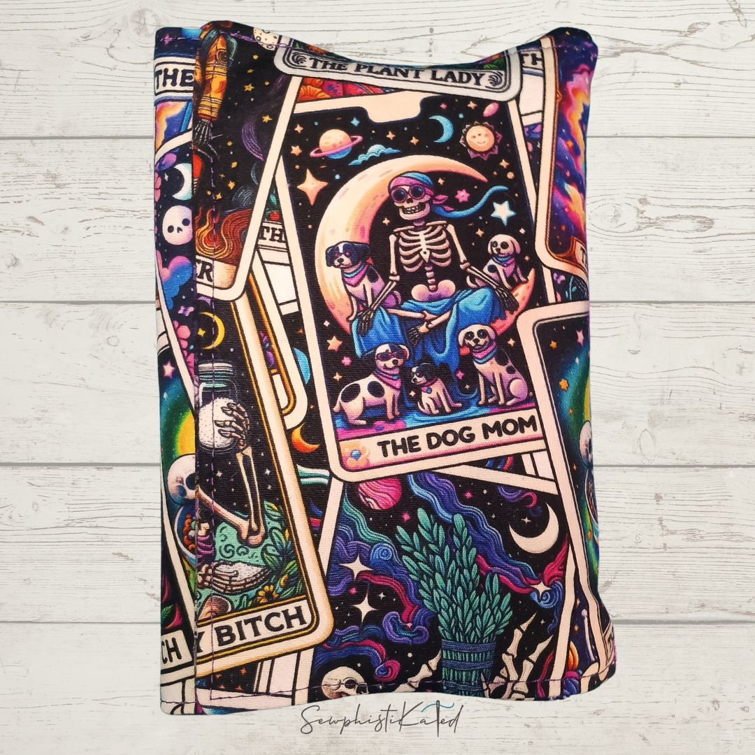 Cosmic Skeleton Wraparound Tarot &amp; Oracle Deck Case + Reading Mat