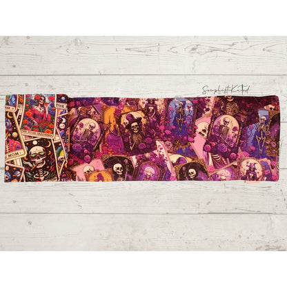 Cosmic Skeleton Wraparound Tarot &amp; Oracle Deck Case + Reading Mat