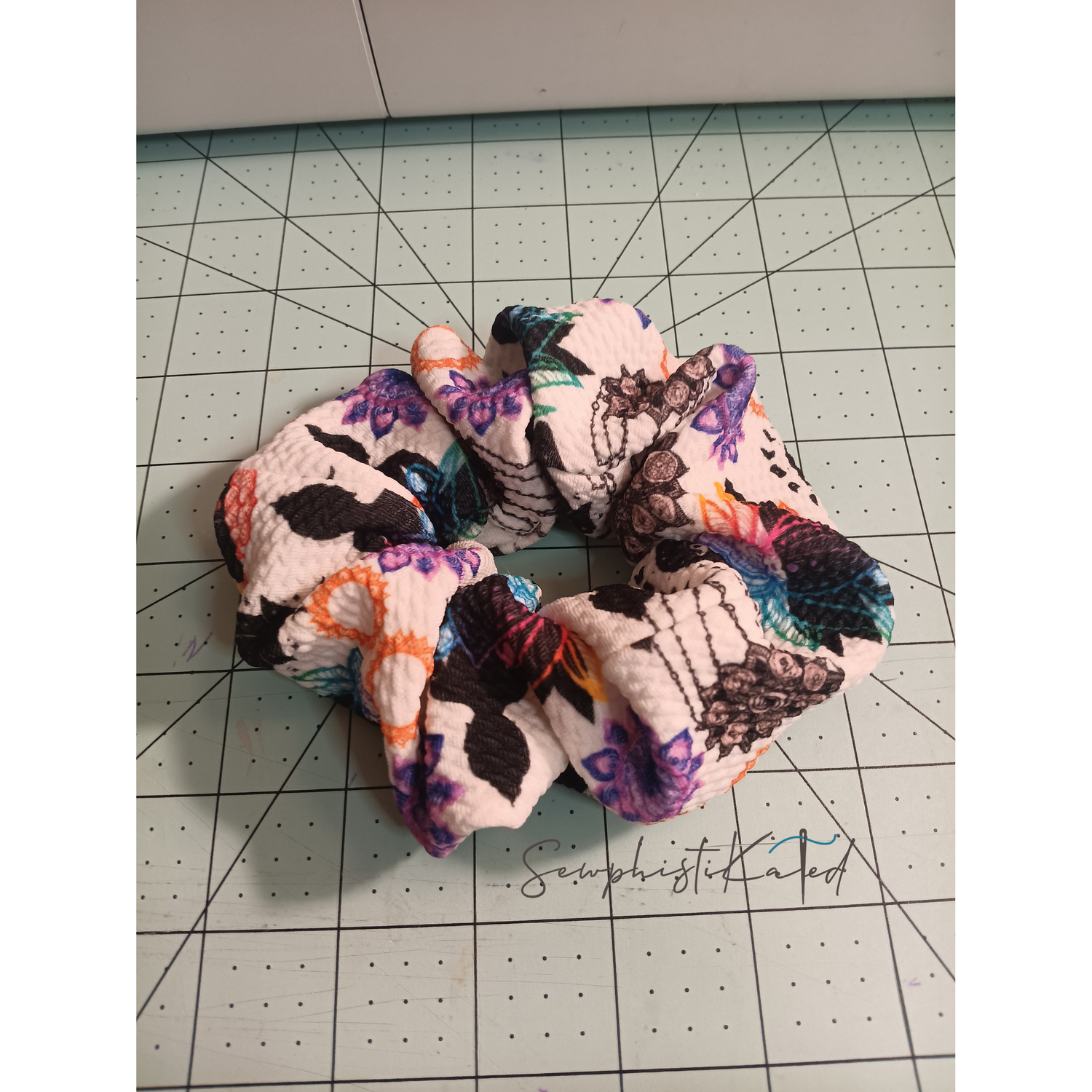 Spiritual Print Headbands &amp; Scrunchies – Meditation, Mandala, Hamsa &amp; Moon Phase Hair Accessories