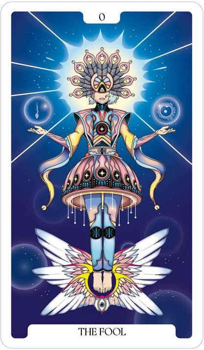 Stellar Vault Tarot card with deep-space visual art and tarot symbolism