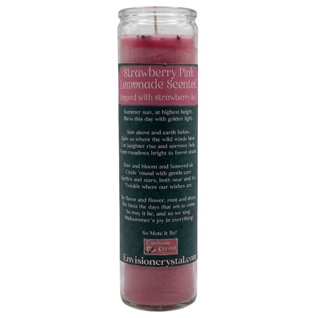 Summer Solstice Aromatic Jar Candle — Litha Midsummer Ritual Candle