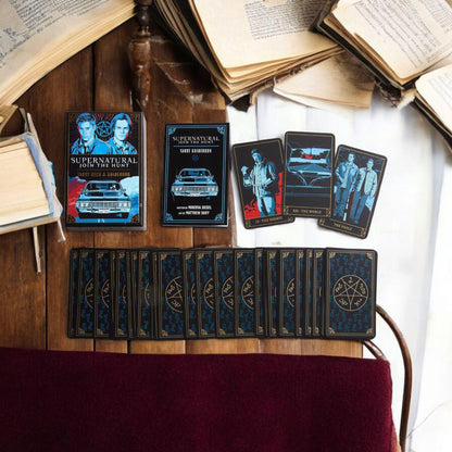 Supernatural "Join the Hunt" Tarot Deck &amp; Guidebook | 78 Cards Featuring Sam, Dean, Castiel &amp; More