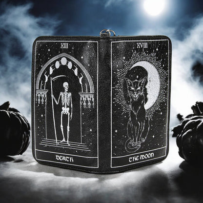 Tarot Card Book Crossbody Bag &amp; Wallet – Mystical Vinyl Accessories