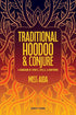 Traditional Hoodoo and Conjure book cover by Miss Aida with vibrant decorative artwork and bold title lettering