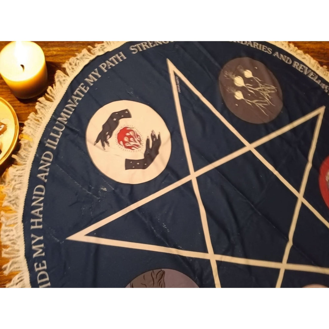 Traveling Spell Space Collection | Portable Altar Mats for Witchcraft, Rituals &amp; Sacred Space
