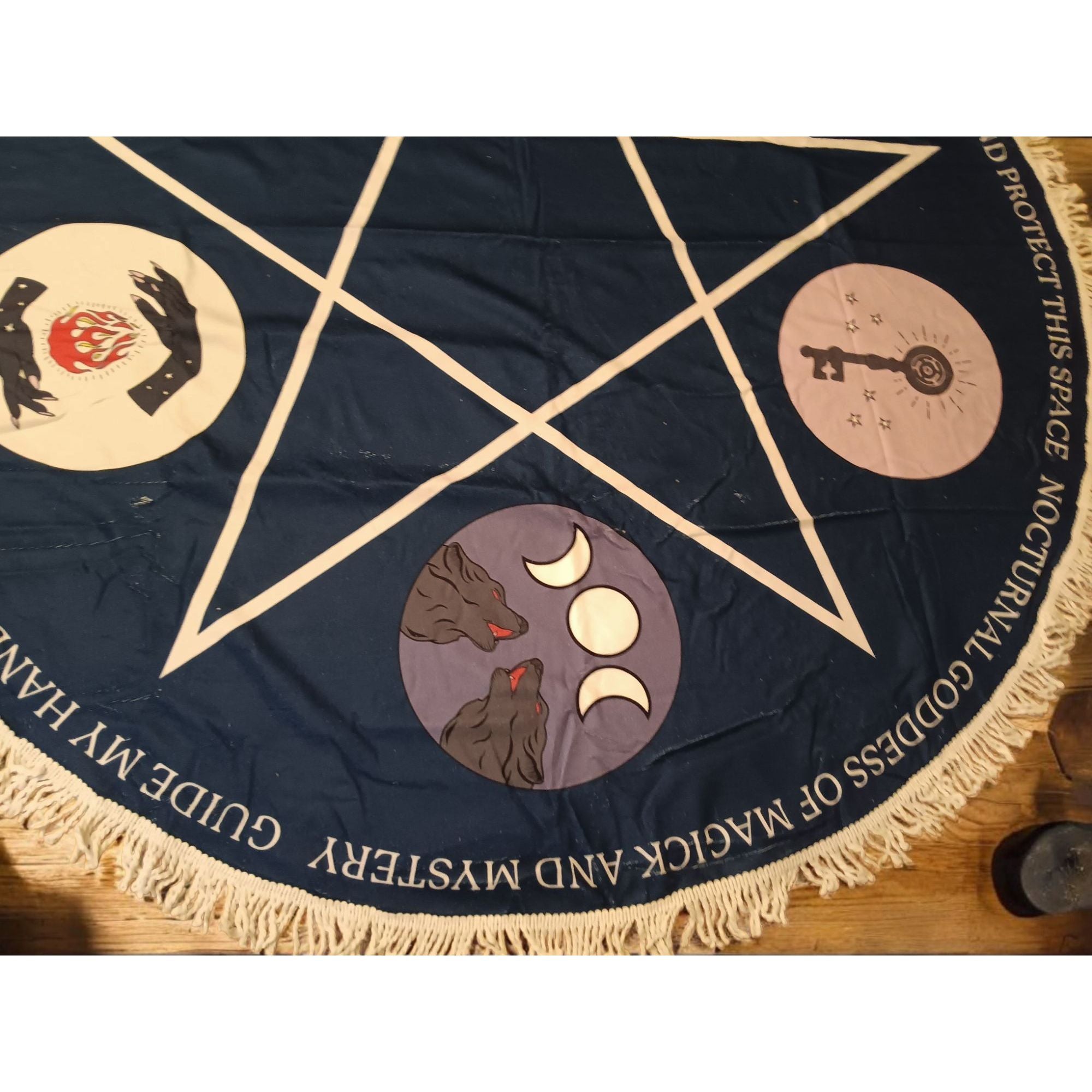 Traveling Spell Space Collection | Portable Altar Mats for Witchcraft, Rituals &amp; Sacred Space