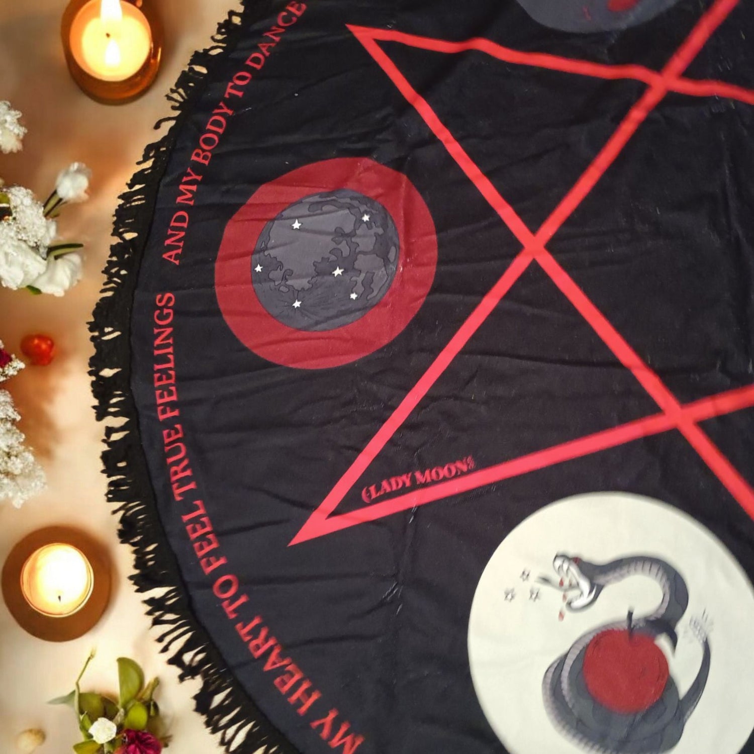 Traveling Spell Space Collection | Portable Altar Mats for Witchcraft, Rituals &amp; Sacred Space