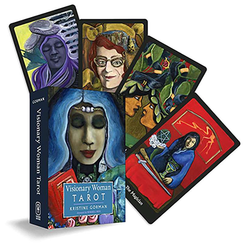 Visionary Woman Tarot by Kristine Gorman – 78-Card Deck with Full-Color Guidebook