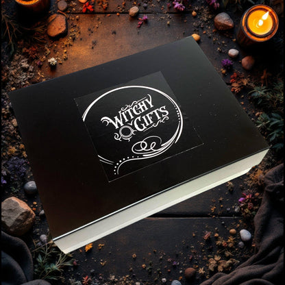 Witchcraft Herb Spell Kit – Crystals, Herbs, Pendulum &amp; Spellbook for Rituals &amp; Magick