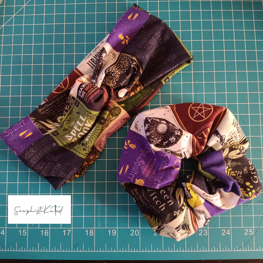 Witchy Books Headbands &amp; Scrunchies