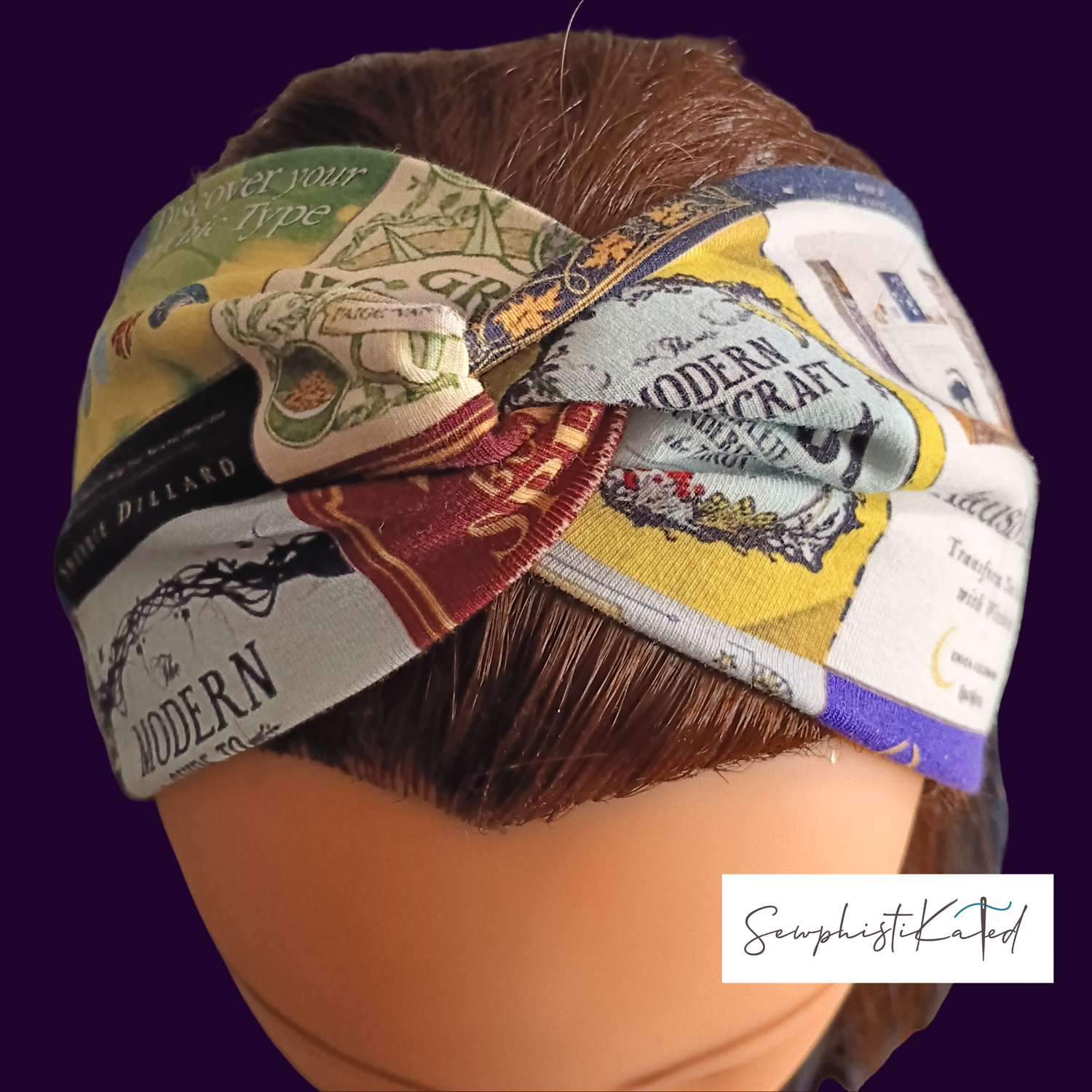 Witchy Books Headbands &amp; Scrunchies