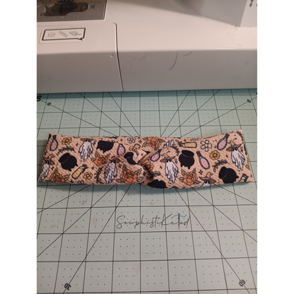 Witchy Ghost &amp; Potion Headbands &amp; Scrunchies | Handmade Spooky Floral Hair Accessories