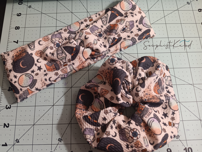 Witchy Headbands &amp; Scrunchies – Crystal Ball, Potion, Moon &amp; Star Hair Accessories