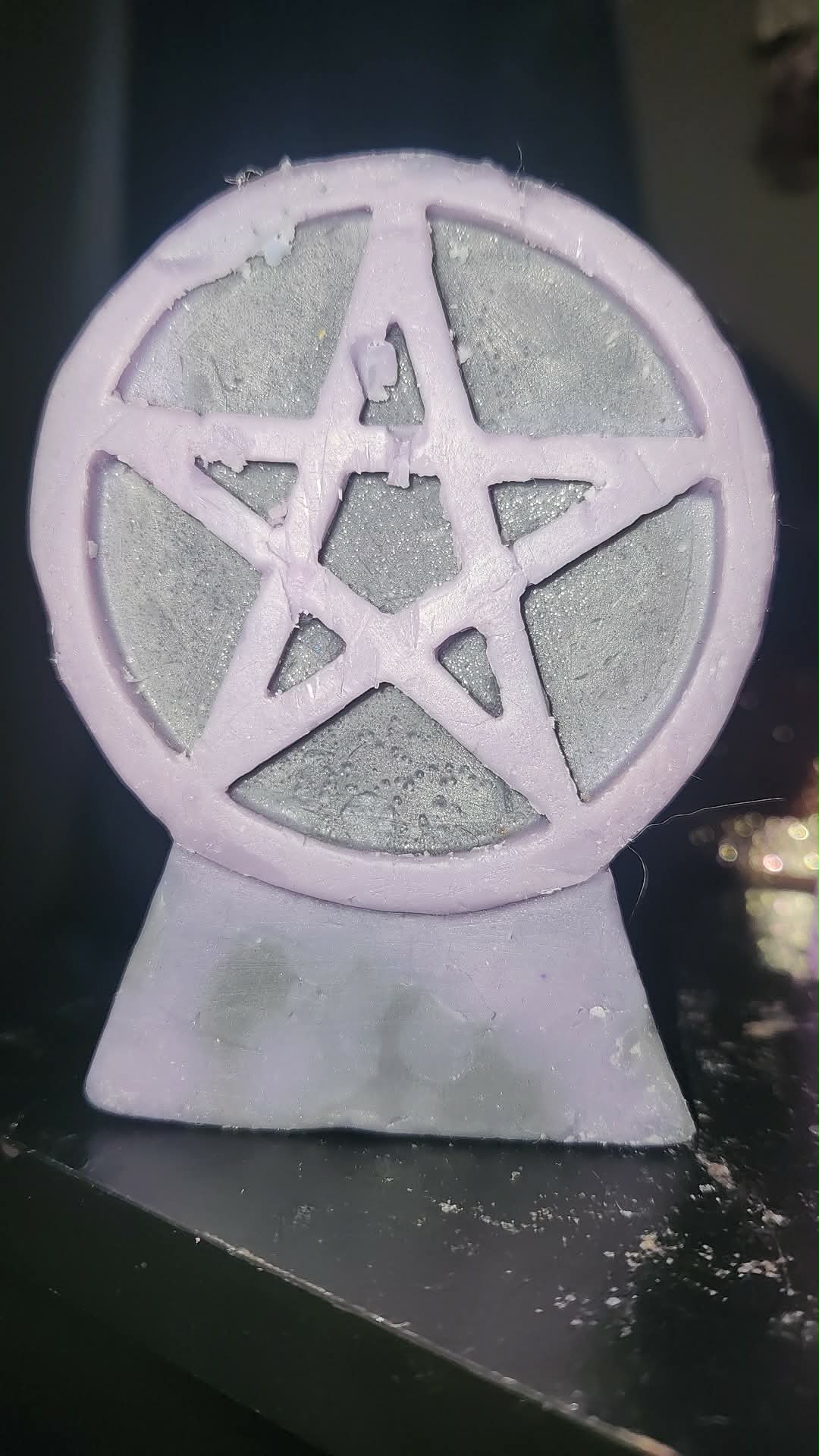 pentacle alter candle